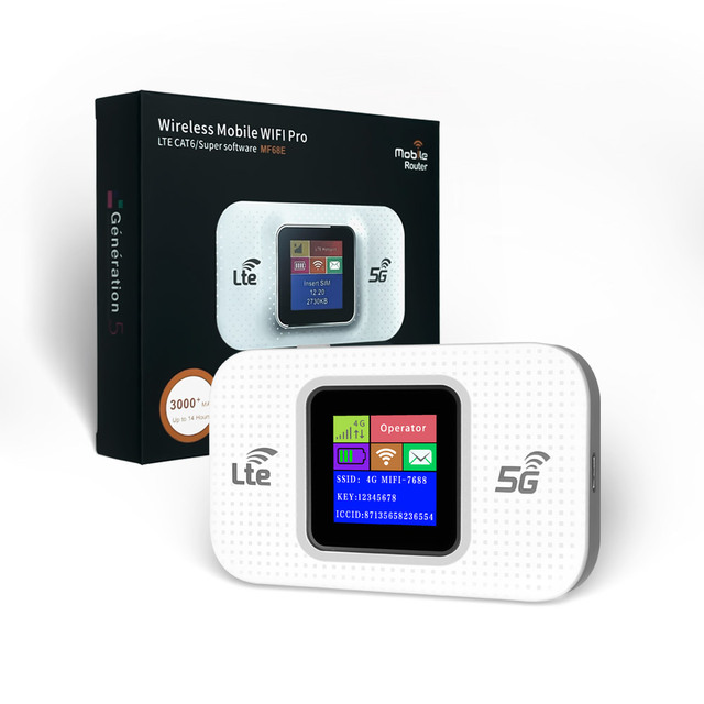 Fashion Trends Mifis Type-C Charging Pocket Wifi Router 3000mAh Battery Pocket Wi-fi Small Mobile Wifi Sharing