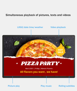 Bảng hiệu Android tương tác thông minh với màn hình LCD điều khiển bằng giọng nói để điều hướng trong nhà và truy vấn thông tin - Product Image 5