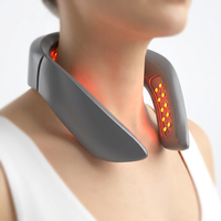 Masseur de cou à lumière rouge, portable, 650 nm, laser diode, pour soulager la pression et la douleur, pour la maison et le bureau