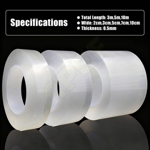 Ruban transparent fin anti-moisissure pour l'étanchéité invisible des joints (fenêtre/portes) - Product Image 3