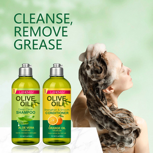 Ensemble Shampooing et Après-Shampooing à l'Huile d'Olive : Nettoie Doucement, Démêle, Restaure la Consistance des Cheveux Secs, Épaissit et Réduit les Pointes Fourchues, Lisse les Cheveux - Product Image 3