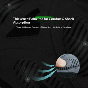 Guantes de Carreras Transpirables Antideslizantes de Poliéster con Pantalla Táctil para Hombre y Mujer, para Ciclismo, Gimnasio y Fitness de Verano, Marca TEMPUS - Product Image 3