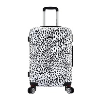 Valise personnalisée pour filles en ABS PC 2026, imprimé léopard, bagages à roulettes, sacs de voyage, ensemble de valises