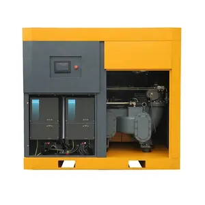 에어 호스 2 단 압축기 75KW 100HP 고압 8bar 10bar 2 단 산업용 스크류 공기 압축기 중국 제조업체