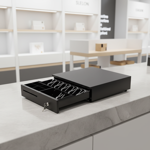 Caja Registradora Automática de Alta Resistencia con Conteo <span class=keywords><strong>y</strong></span> Clasificación de <span class=keywords><strong>Billetes</strong></span>, Fabricada en ABS, con Capacidad <span class=keywords><strong>para</strong></span> 6 <span class=keywords><strong>Billetes</strong></span>/4 <span class=keywords><strong>Monedas</strong></span>, <span class=keywords><strong>para</strong></span> Uso en Oficina - Product Image 6