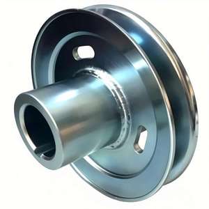 GP-OO8 OEM 433-0001-00 ลูกรอกเหล็กกล้าปั่นขึ้นรูป 125.93 มม. ล้อขับเคลื่อนขนาดกะทัดรัดสำหรับแกนเครื่องตัดหญ้าและระบบ PTO - Product Image 1
