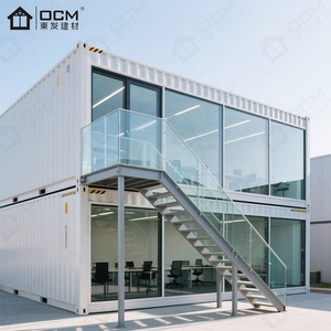 Kit de conversion de maison de conteneur d'expédition bricolage maison modulaire préfabriquée avec portes fenêtres et système électrique - Product Image 4