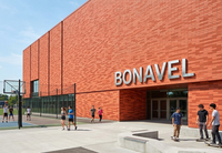 Revêtement mural en briques flexibles ultra-minces, bicolore, mélange de carreaux, fabricant OEM pour revêtement de façade extérieur et intérieur