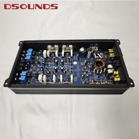 Amplificateur haute tension 24V 4x80W 4 canaux amplificateurs de qualité amplificateurs audio de voiture pour bus et camion