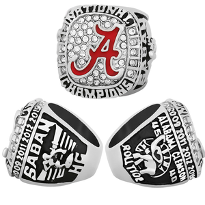 Кольцо чемпионата NCAA SEC University <span class=keywords><strong>Alabama</strong></span> 1964-2020, прямая продажа с фабрики, подарок — кольцо чемпионата американского футбола - Product Image 1
