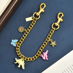 Cadena decorativa vintage dorada <span class=keywords><strong>para</strong></span> bolso y extensor <span class=keywords><strong>de</strong></span> correa, llavero decorativo versátil <span class=keywords><strong>para</strong></span> bolso - Product Image 6