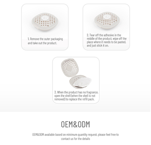 Petits paquets <span class=keywords><strong>d</strong></span>ésodorisants en forme de coquille de tortue, polyvalents <span class=keywords><strong>pour</strong></span> tous les scénarios, à dos adhésif, éliminant efficacement les odeurs intérieures - Product Image 5