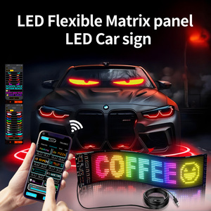 ป้ายไฟ LED ดิจิตอลแบบยืดหยุ่น ควบคุมผ่านแอป ปรับแต่งข้อความ ลวดลาย และแอนิเมชั่นสำเร็จรูป มาตรฐาน IP65 สำหรับใช้ในสวน ถนน และขวด - Product Image 6