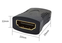 Adaptateur d'extension HDMI vers HDMI, connecteur femelle-femelle 1080P, câble convertisseur pour HDTV HDCP