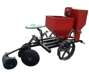 Tractor mounted Potato Seeding Fertilizing machine potato planting sowing machine
