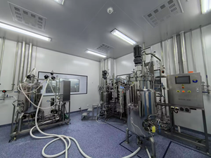 Alta calidad estándar de la UE automático 100L 300L GMP taller bomba Motor y PLC biorreactor fermentador precios - Product Image 3