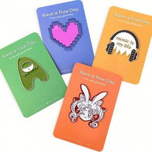 Pins de Esmalte Personalizados con Logotipo, de Metal, Suaves y Rígidos, para Solapa, Regalos de Anime, Fabricante de Artesanías Metálicas Lindas - Product Image 6