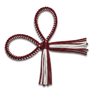Brazaletes de Muay Thai Rojos y Blancos, Brazaletes Trenzados de Boxeo Tailandés para Atletas, Equipo Personalizado para Gimnasios - Product Image 1