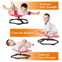 Chaise pivotante sensorielle en plastique pour enfants, jouet d'éveil pour tout-petits, tabouret oscillant avec certification EN71 CE CPC pour l'autisme, siège rotatif