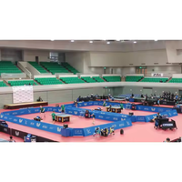 Offre Spéciale – Barrière de Tennis de Table Personnalisée, Stable et Durable, en Tissu Oxford de Qualité, Pliable, pour Séparateurs de Terrains de Pickleball et Équipement de Court