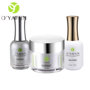 Oyafun 3 en 1 Série de poudre de perle Série multicolore Poudre à tremper pour l'art des ongles Vente en gros - Product Image 4