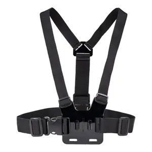Ceinture réglable pour harnais de corps, compatible avec <span class=keywords><strong>Gopro</strong></span> <span class=keywords><strong>Hero</strong></span> 13 12 11 10 <span class=keywords><strong>9</strong></span> Max 4K DJI Osmo, caméra d'action, sangle de poitrine - Product Image 5