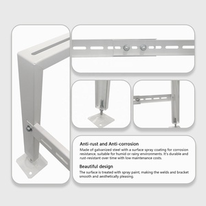<span class=keywords><strong>Support</strong></span> de <span class=keywords><strong>climatisation</strong></span> au <span class=keywords><strong>sol</strong></span> à deux étages, réglable en longueur, en acier galvanisé par pulvérisation, haute résistance, Boruida - Product Image 5