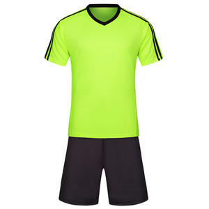 Красочные футбольные Трикотажные изделия для взрослых детей с коротким рукавом тренировочная форма хлопок/бамбук/спандекс материал на заказ - Product Image 5