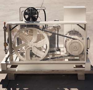 Compressor de Oxigênio Portátil BROTIE 30m³/h 150Bar de Alta Pressão, Isento de Óleo e Refrigerado a Ar 380V/220V - Product Image 3