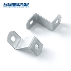 Herrajes para Marcos de Fotos TS K133B, Color Plateado, Clips en Forma de <span class=keywords><strong>Z</strong></span> para Esquinas de Lienzos, Soportes en <span class=keywords><strong>Z</strong></span> para Fijar Marcos de Fotos - Product Image 6