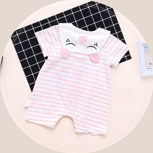 Ropa de Bebé al por Mayor a $1, Mono a Rayas para Bebé Recién Nacida, Estilo Boho - Product Image 4