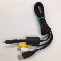 Câble USB 8 broches pour données SYNC +AV A/V TV pour appareil photo UC-E6