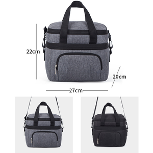 Wieder verwendbare Thermal Beach Picknick Camping Isolierte wasserdichte Doppelschicht-EVA-Kühltasche mit großer Kapazität und individuellem Logo - Product Image 2