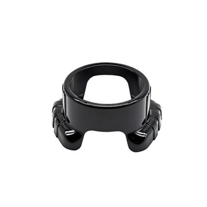 Cubierta de Lente LED Negra de 3 Pulgadas, Circular, Material PC, Instalación con Clic, Patrón Óptico Asimétrico, para Faros de Coche - Product Image 1