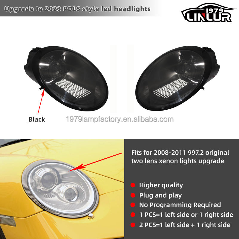 [Black]For the original two lens xenon lights upgrade