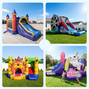 Hot Sale Castle Party Inflatable Bounce House Slide Bouncer <strong>Jumper</strong> Commercial Inflatable Castle Bounce House for Kids - Product Image 4
