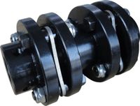 Accouplements flexibles à diaphragme en acier inoxydable SS304/316L poli pour applications de construction