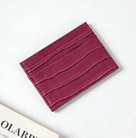 Dompet Kartu Kulit Buaya Premium Berkualitas Tinggi Grosir, Dompet Tipis Kulit Buaya Cantik