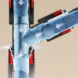 Desagüe de Suelo Moderno de 4 Pulgadas con Tres Cabezas, de Plástico Pulido, con Junta Desodorizante para Cocina y Baño - Product Image 4