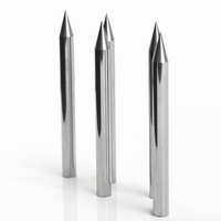 Goupilles en carbure de tungstène personnalisées de haute qualité/aiguilles en carbure de tungstène pour outil de pointe/mèches de sculpture/gravure rotative/à gratter