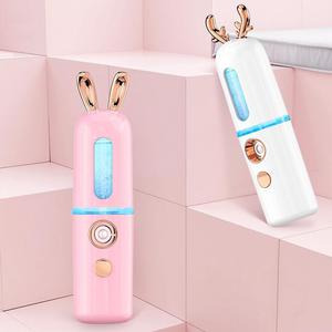 Venta caliente Nano Mist Sprayer Ion negativo Nano Steaming Face Hidratante Cute Fawn <span class=keywords><strong>Bunny</strong></span> Nano Mist Sprayer - Product Image 2