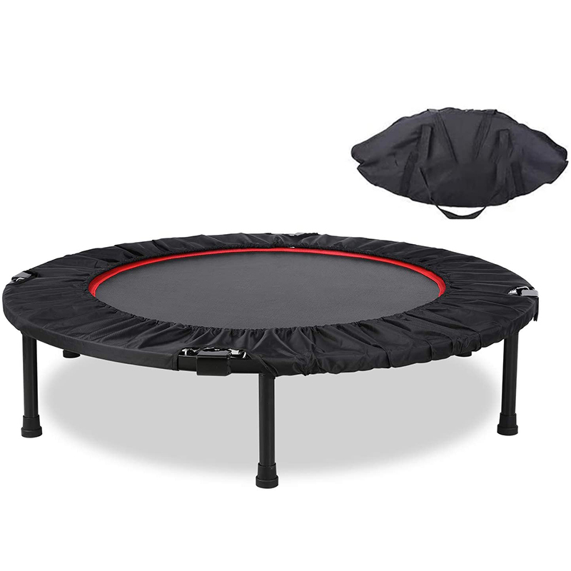 Оптовая продажа высокое качество крытый батут крытый фитнес оборудование мини детский батут круглый взрослых складной батут