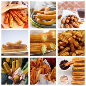 Fabricant de churros espagnol vertical <span class=keywords><strong>5L</strong></span> avec <span class=keywords><strong>friteuse</strong></span> Machine à churros manuelle commerciale Machine De Churros Machine à snack avec <span class=keywords><strong>friteuse</strong></span> 30L - Product Image 6