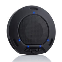 Haut-parleur de conférence USB avec microphone omnidirectionnel 360°, suppression d'écho DSP, direct usine, pour réunions Zoom et Teams