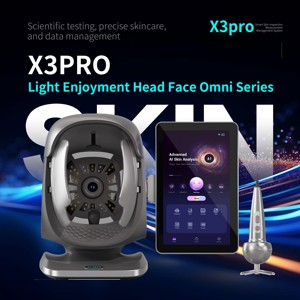 เครื่องวิเคราะห์ผิวหน้าแบบพกพา X3 Pro 2in1 คุณภาพสูง พร้อมระบบ AI วิเคราะห์ 3 มิติ รองรับปลั๊ก JP/US/ZA - Product Image 1