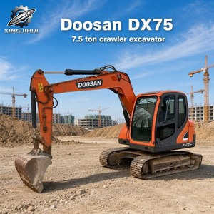 รถขุดขนาดเล็ก Doosan DX75 มือสอง ราคาถูก พร้อมใช้งาน - Product Image 1