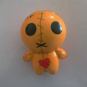2022 PU <b>Foam</b> Slow Rising Scented Soft Kawaii Squeeze Toys Decoration Cute Pet Animals <b>Pumpkin</b> Bulk Fidget Halloween Squishy Toy - Product Image 5