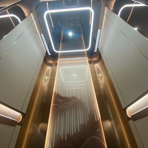 Ascensor de Tracción sin Engranajes con Certificación CE, Velocidad de 1.5-2.5m/s, Diseño MRL para 2-30 Pisos - Product Image 4