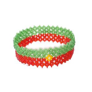 Bracelets en perles élastiques personnalisés avec drapeaux nationaux, vente chaude, bijoux faits à la main, cadeau de la liberté, style ethnique, <span class=keywords><strong>bracelet</strong></span> en perles de graines - Product Image 6