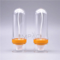 Emballage cosmétique en PETG avec vaporisateur fin, pompe à brume, contenant de 60 ml (2 oz) pour parfum corporel liquide